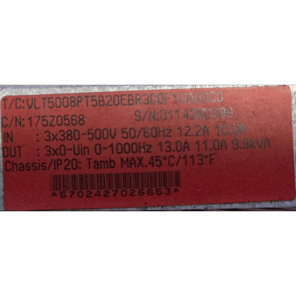 VLT5008PT5B20EBR3D0F10A00C0
