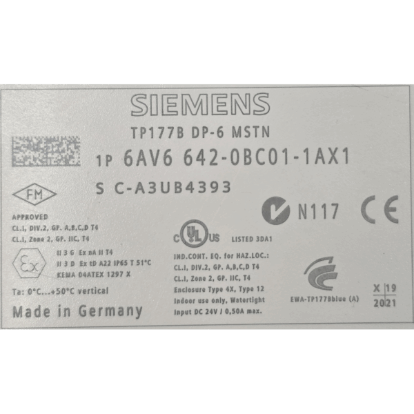 6AV6642-0BC01-1AX1